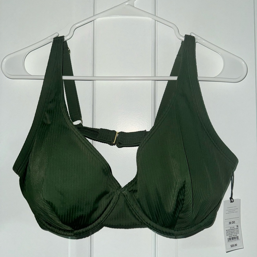 Shade and Shore | Ribbed Underwire Bikini Top